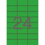 Κόλλες/Ετικέτες Apli    Πράσινο 70 x 37 mm