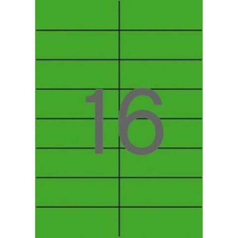 Κόλλες/Ετικέτες Apli    Πράσινο 105 x 37 mm