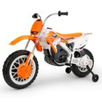 Παιδικό ηλεκτρικό σκούτερ Injusa Cross KTM SX Πορτοκαλί 12 V