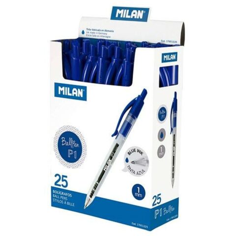 Μολύβι Milan P1 Μπλε 1 mm (25 Τεμάχια)