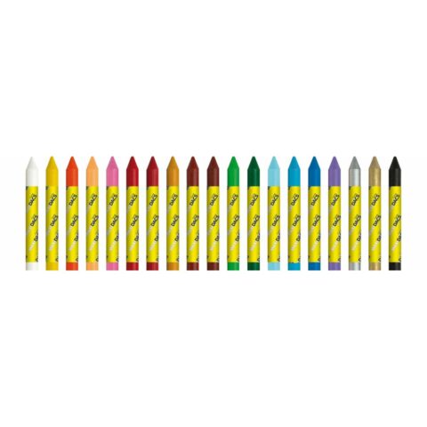 Χρωματιστά κεριά Alpino Maxidacs Πολύχρωμο