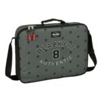 Σχολική Τσάντα BlackFit8 Skull Μαύρο Γκρι 38 x 28 x 6 cm