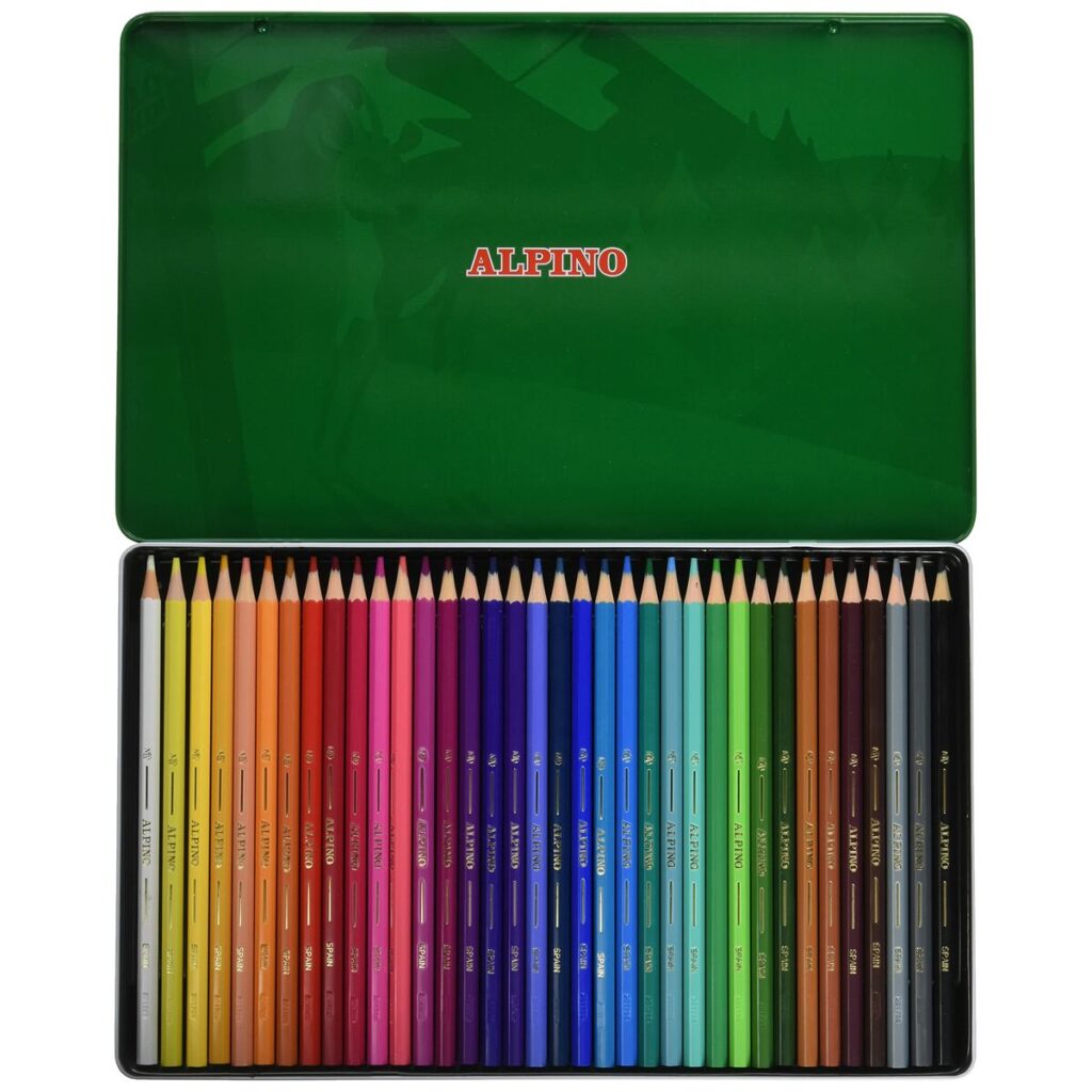 Χρωματιστά μολύβια Alpino Πολύχρωμο 36 Τεμάχια