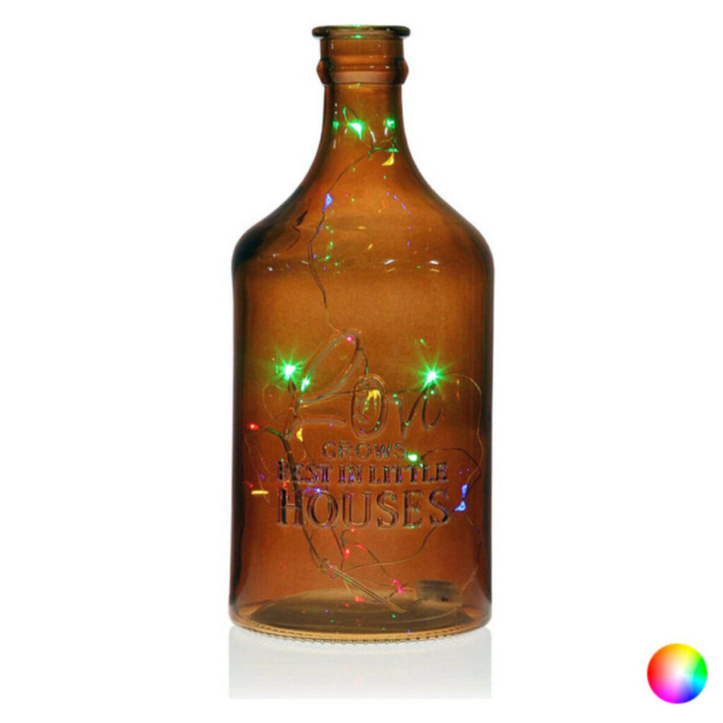 Μπουκάλι LED Love Κρυστάλλινο