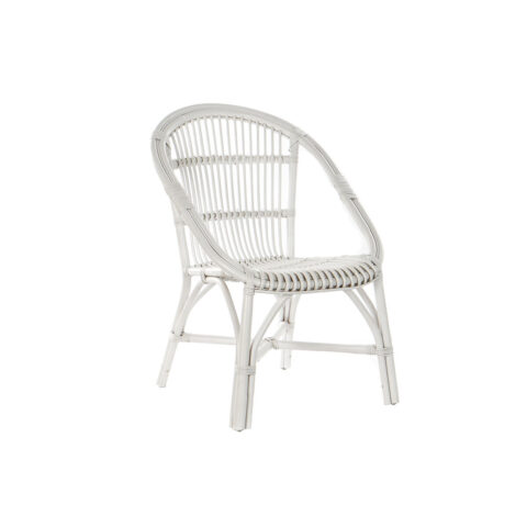 Καρέκλα Τραπεζαρίας DKD Home Decor Λευκό 63 x 50 x 89 cm