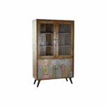 Eκθεσιακό σταντ DKD Home Decor Κρυστάλλινο ξύλο ακακίας 118 x 45 x 194 cm