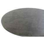 Βοηθητικό Τραπέζι DKD Home Decor Κρυστάλλινο Χάλυβας Σκούρο γκρίζο (107 x 107 x 74 cm)