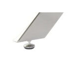 Βοηθητικό Τραπέζι DKD Home Decor Κρυστάλλινο Χάλυβας Σκούρο γκρίζο (107 x 107 x 74 cm)