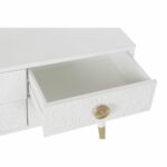 Τηλεόραση DKD Home Decor Λευκό Χρυσό Έλατο Ξύλο MDF 120 x 42 x 54 cm