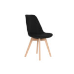 Καρέκλα DKD Home Decor Μαύρο 48 x 56 x 83 cm