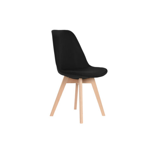 Καρέκλα DKD Home Decor Μαύρο 48 x 56 x 83 cm