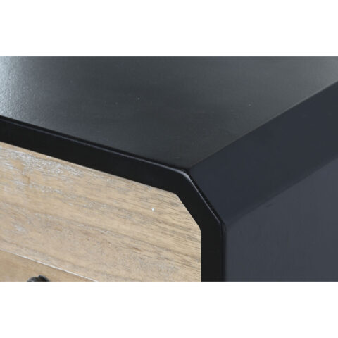 Σιφονιέρα DKD Home Decor Μαύρο Ξύλο Σύγχρονη (80 x 40 x 79