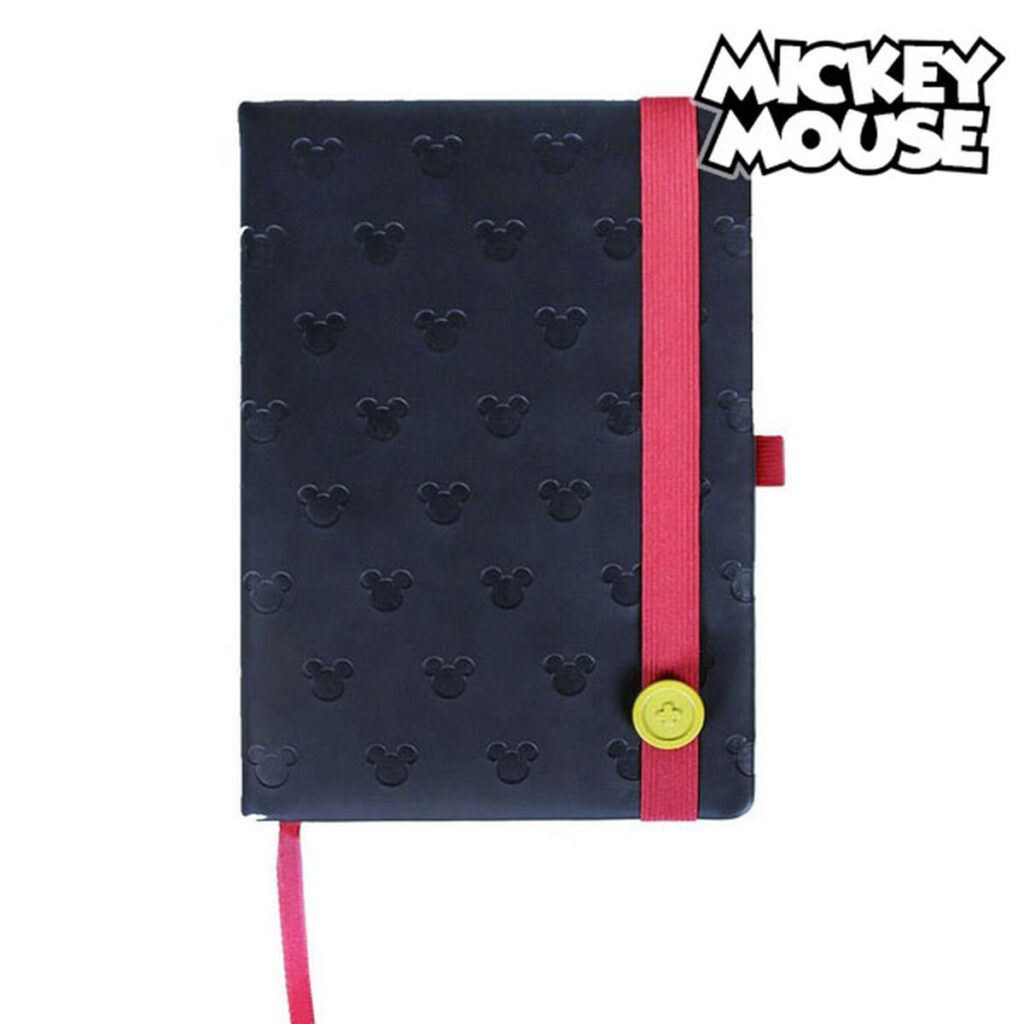 Σημειωματάριο Mickey Mouse A5 Μαύρο