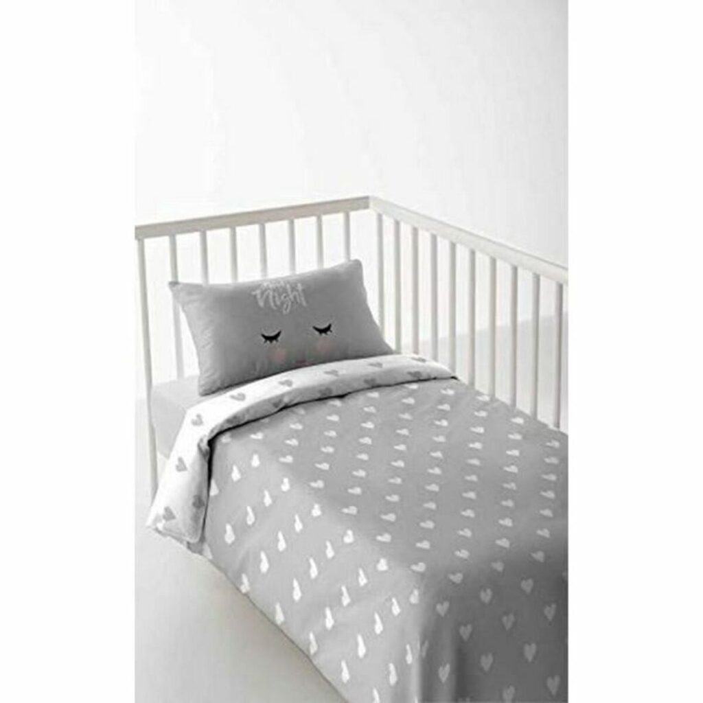 Κάλυψη παπλώματος Cool Kids Hearts Βρεφικό κρεβάτι 60 εκ. (100 x 120 cm) (100 x 120 + 20 cm)