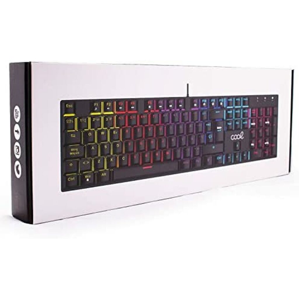 Πληκτρολόγιο Cool Austin Πληκτρολόγιο Qwerty RGB