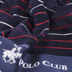 Πετσέτα θαλάσσης Beverly Hills Polo Club Μπλε 90 x 160 cm