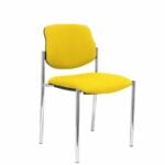 Καρέκλα υποδοχής Villalgordo P&C BALI100 Απομίμηση Δέρματος Κίτρινο