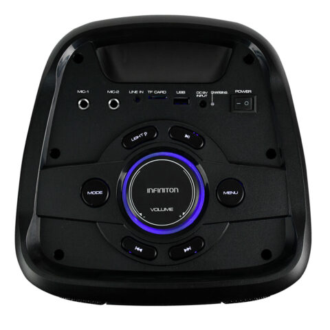 Φορητό Ηχείο Bluetooth με Μικρόφωνο Infiniton K91 Μαύρο 90 W Πολύχρωμο