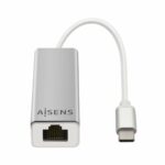 Αντάπτορας USB σε Ethernet Aisens A109-0341 USB 3.1 Ασημί 15 cm