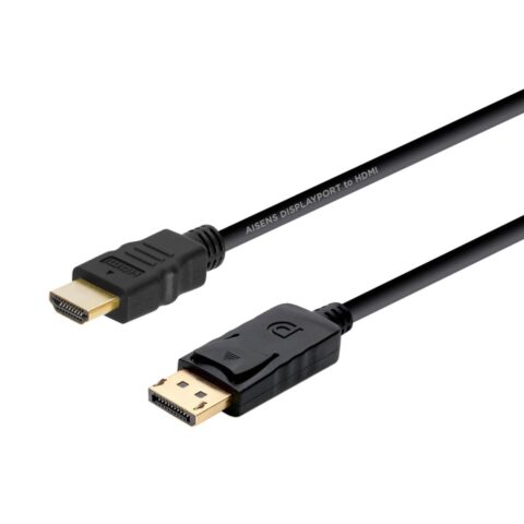 Αντάπτορας DisplayPort σε HDMI Aisens DP Μαύρο 20 m 2 m
