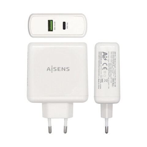 Φορτιστής USB Τοίχου Aisens PD 3.0 USB-C 48 W Λευκό