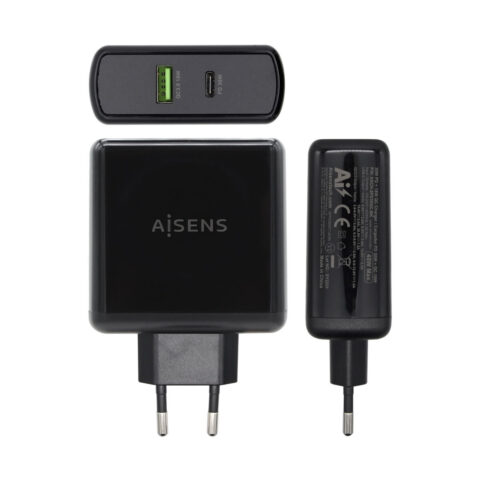 Φορτιστής USB Τοίχου Aisens PD 3.0 USB-C 48 W Μαύρο