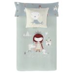 Κάλυψη παπλώματος Haciendo el Indio Lady Snow Αναστρέψιμη Kρεβάτι 105/110 εκ (180 x 220 cm)