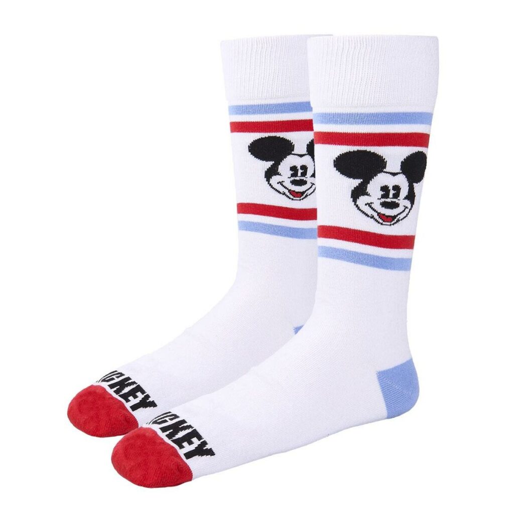 Κάλτσες Mickey Mouse Για άνδρες και γυναίκες 3 ζευγάρια (Ένα μέγεθος (36-41))