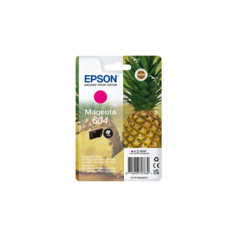 Αυθεντικό Φυσίγγιο μελάνης Epson 604 Mατζέντα