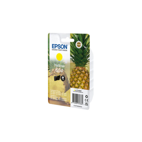 Αυθεντικό Φυσίγγιο μελάνης Epson 604 Κίτρινο