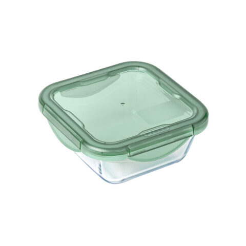 Ερμητικό Κουτί Γεύματος Pyrex Cook & go Πράσινο Γυαλί (800 ml) (x6)
