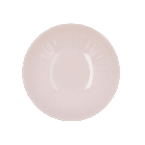 Βαθύ Πιάτο Bidasoa Romantic Κεραμικά Ροζ (22 cm) (12 Μονάδες)