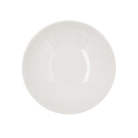 Βαθύ Πιάτο Bidasoa Romantic Ivory Κεραμικά Λευκό (22 cm) (12 Μονάδες)