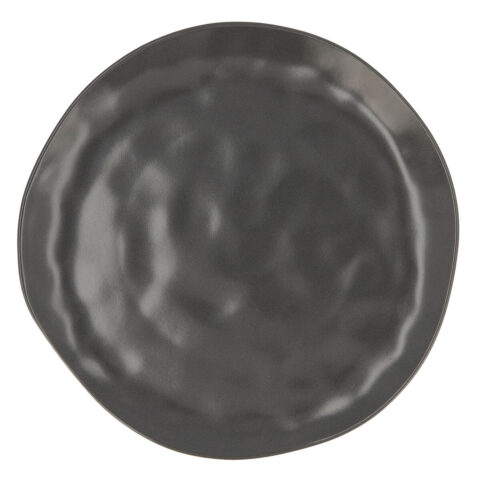Flatplater Bidasoa Cosmos Κεραμικά Μαύρο (Ø 26 cm) (12 Μονάδες)