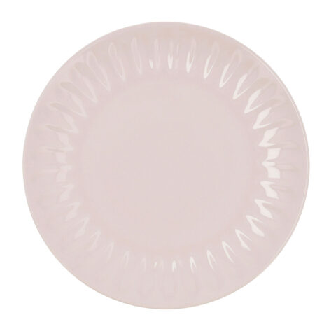 Flatplater Bidasoa Romantic Κεραμικά Ροζ (Ø 27 cm) (12 Μονάδες)