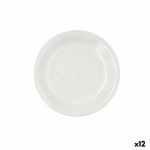 Πιάτο για Επιδόρπιο La Bouchée Alma Κεραμικά Λευκό 19 cm (12 Μονάδες)