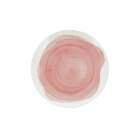 Πιάτο για Επιδόρπιο Bidasoa Etherea Κεραμικά Ροζ (19 cm) (12 Μονάδες)