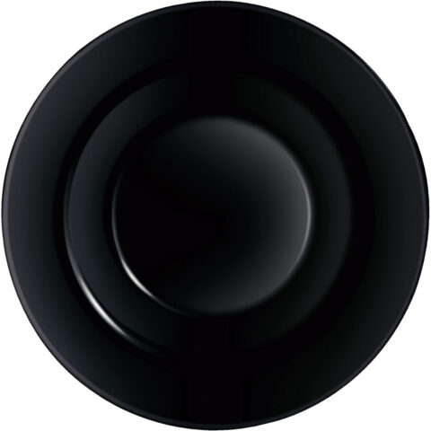 Πιάτο Ζυμαρικών Arcoroc Evolutions Μαύρο Γυαλί (Ø 28 cm) (12 Μονάδες)