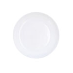 Flatplater Luminarc Friends Time Λευκό Γυαλί (Ø 21 cm) (12 Μονάδες)