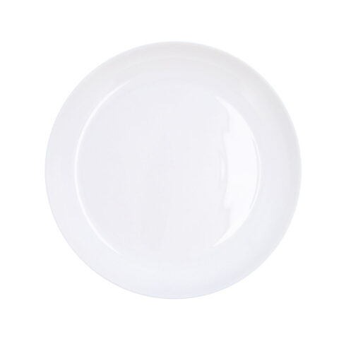 Επίπεδο πιάτο Luminarc Friends Time Λευκό Γυαλί 25 cm (12 Μονάδες)
