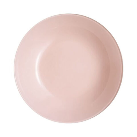 Βαθύ Πιάτο Luminarc Arty Ροζ Γυαλί (20 cm) (12 Μονάδες)