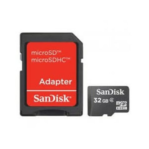Κάρτα Μνήμης Micro SD με Αντάπτορα SanDisk SDSDQB-032G-B35 32 GB