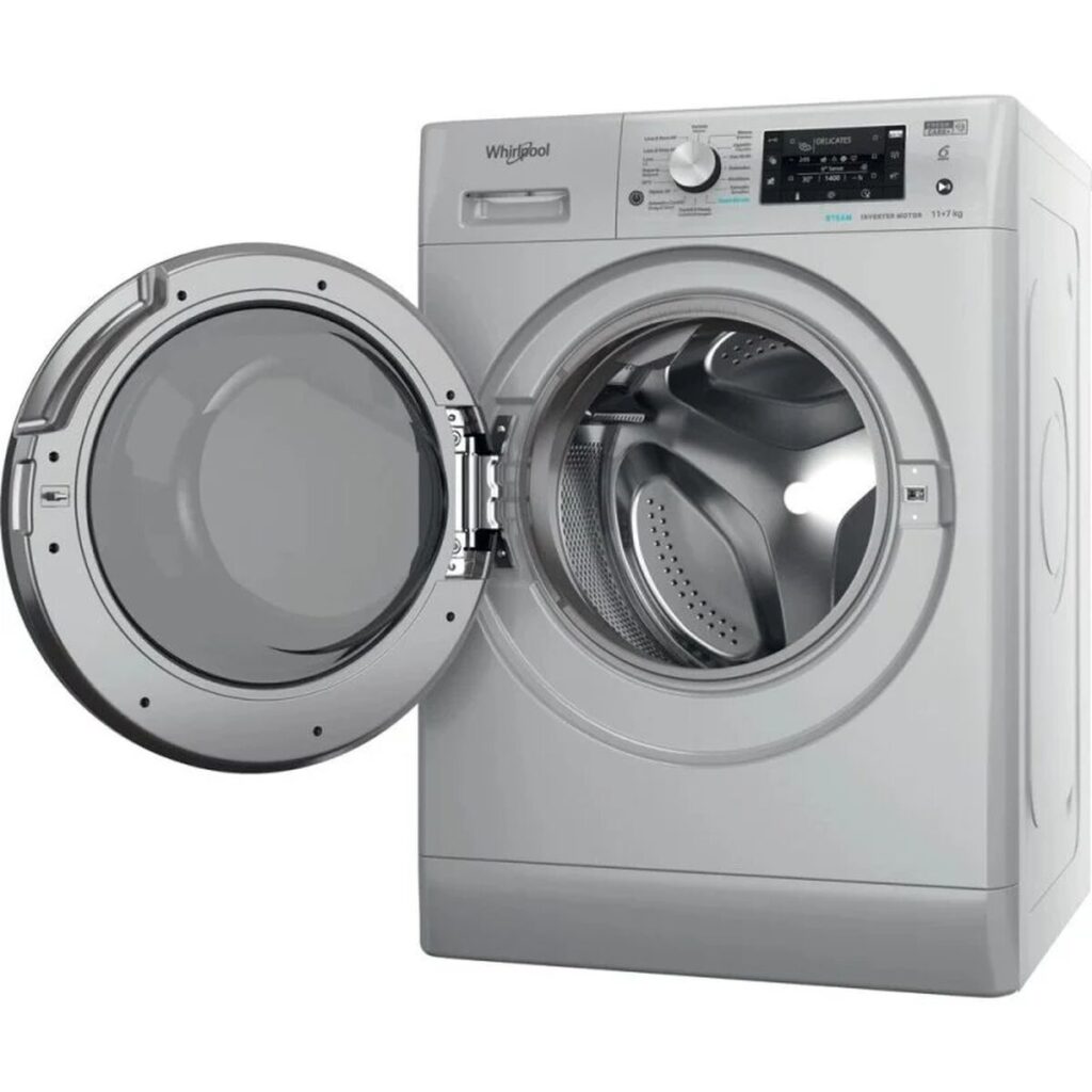 Washer - Dryer Whirlpool Corporation FFWDD 1174269 SBV SPT Ασημί 1400 rpm 7 kg