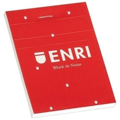 σημειωματάριο ENRI Κόκκινο A4 80 Φύλλα (5 Μονάδες)