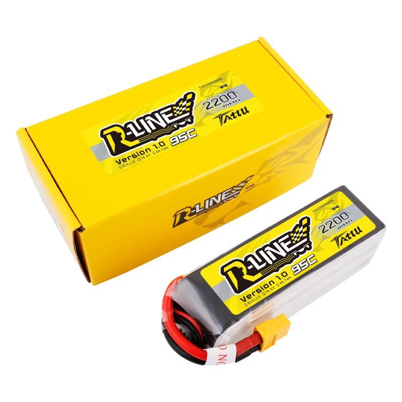 Battery Tattu R-Line 2200mAh 18.5V 95C 5S1P XT60