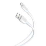 Cable USB to Micro USB XO NB212 2.1A 1m (white)