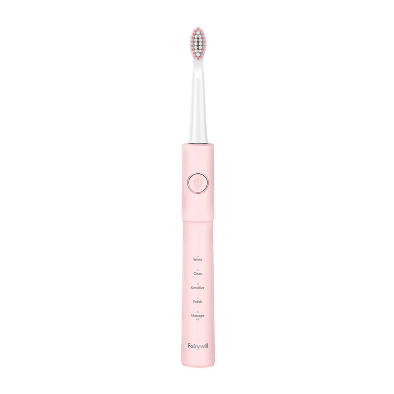 Sonic toothbrush with head set and case FairyWill FW-E11 (pink)