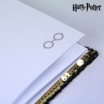 Σημειωματάριο Harry Potter Χρυσό A5
