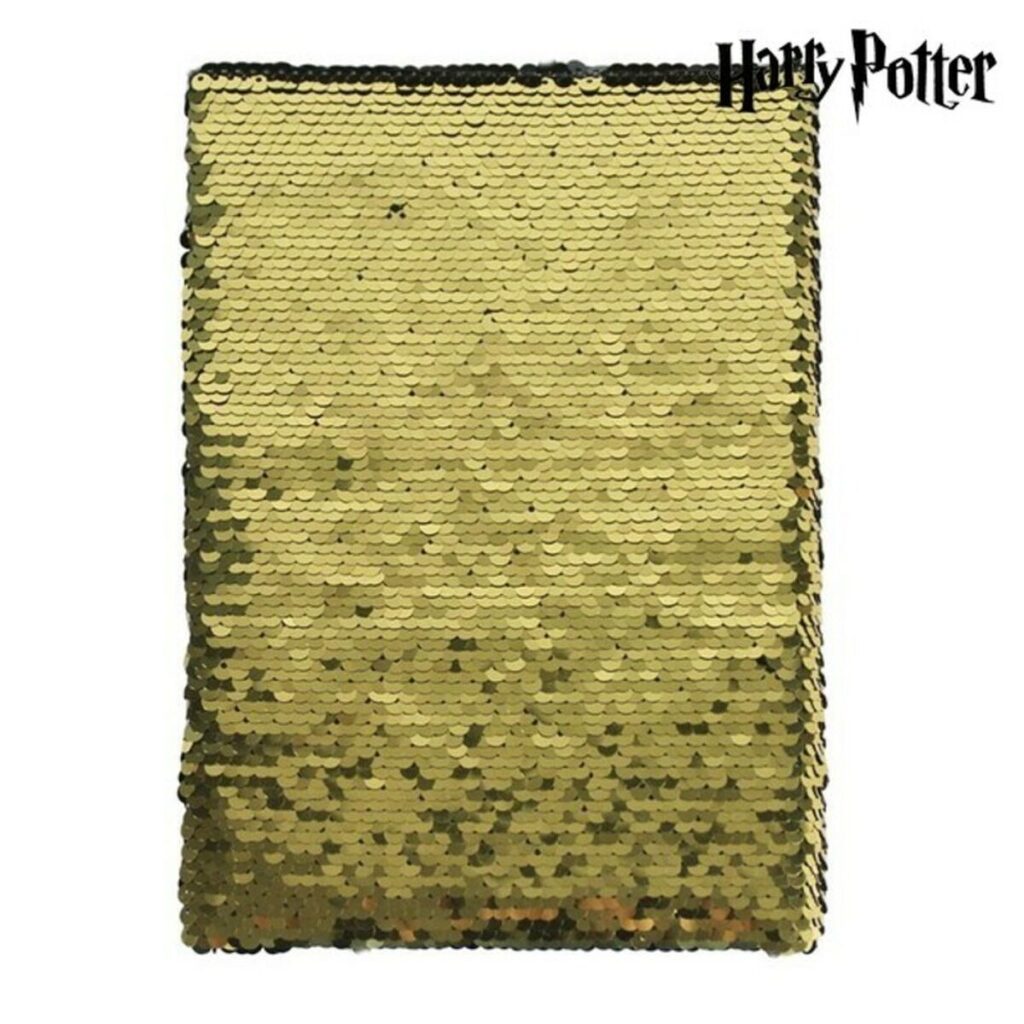Σημειωματάριο Harry Potter Χρυσό A5
