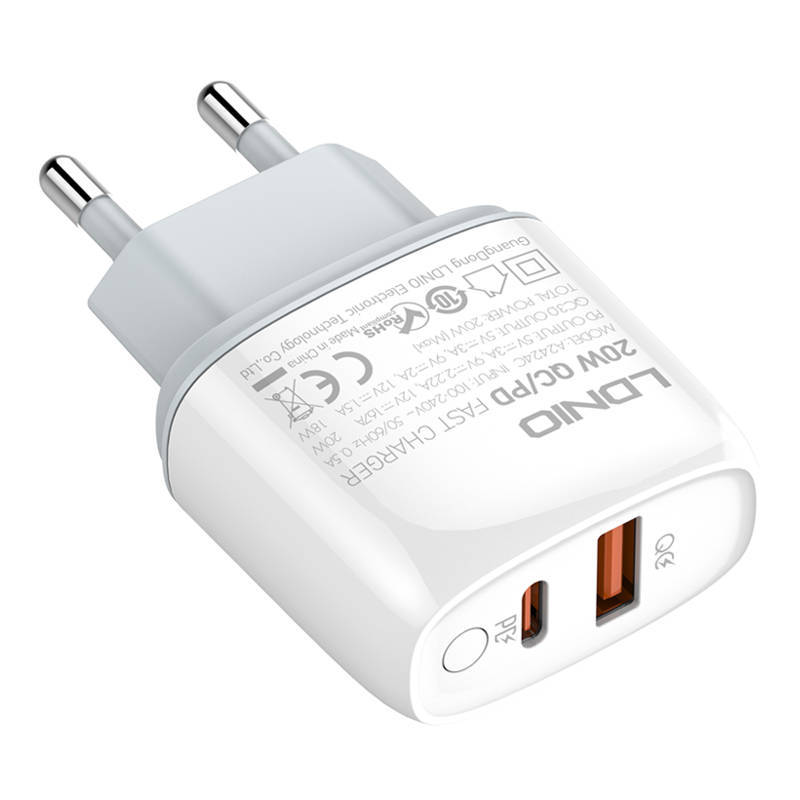 USB-C 20W + Lightning Cable